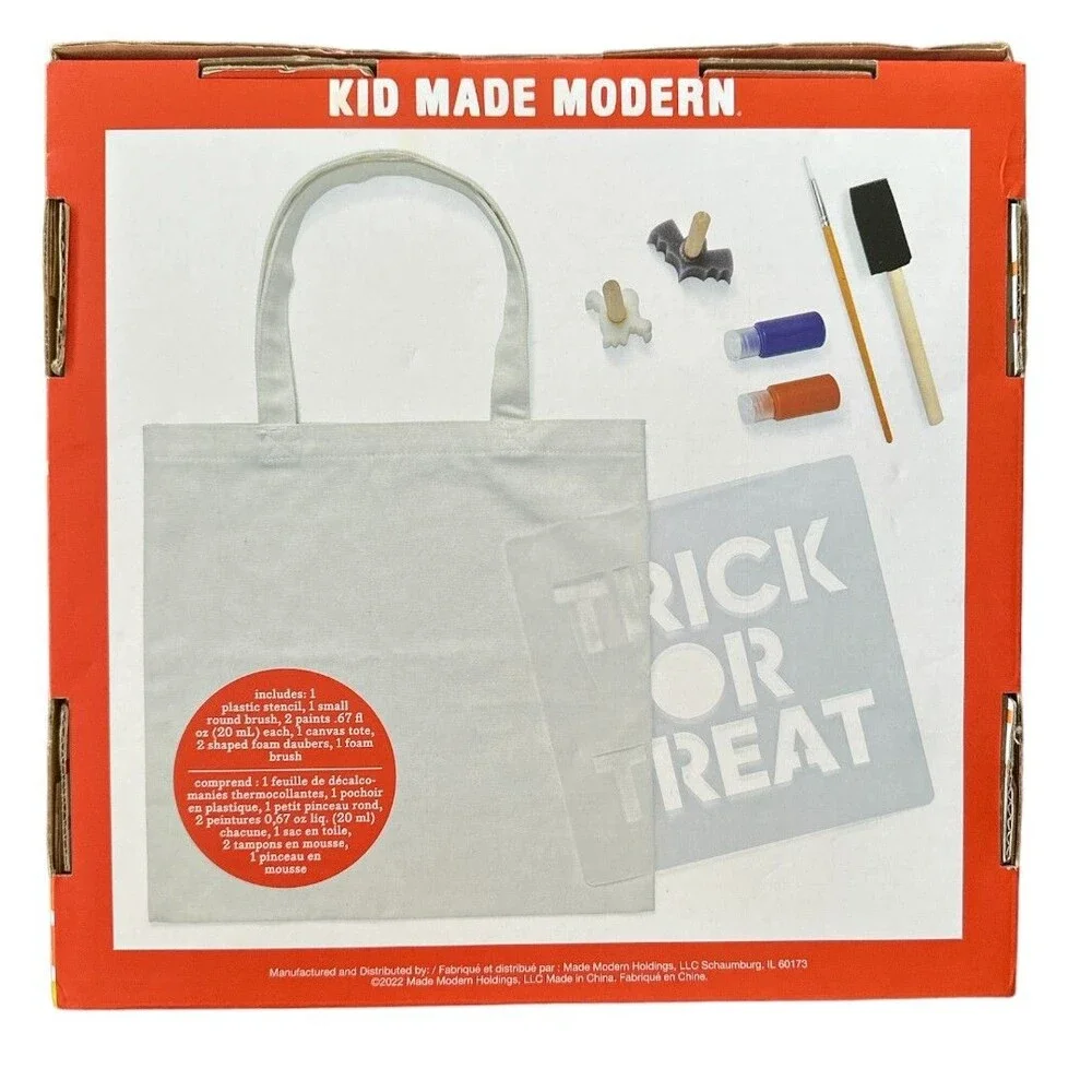 KID MADE MODERN TRICK-OR-TREAT TOTE for Creative Kids
